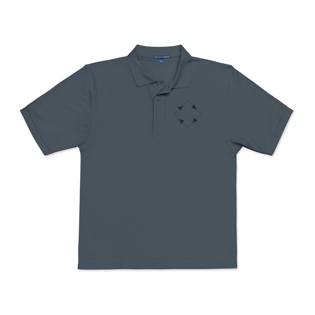 Bridge Rectifier Circuit Embroidered Polo Shirt