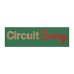 CircuitSwag Car Magnet — Retro Green Logo Magnetic Decal