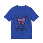 Anti-Social Butterfly T-Shirt | Funny Quote Tee