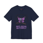 Anti-Social Butterfly T-Shirt | Funny Quote Tee