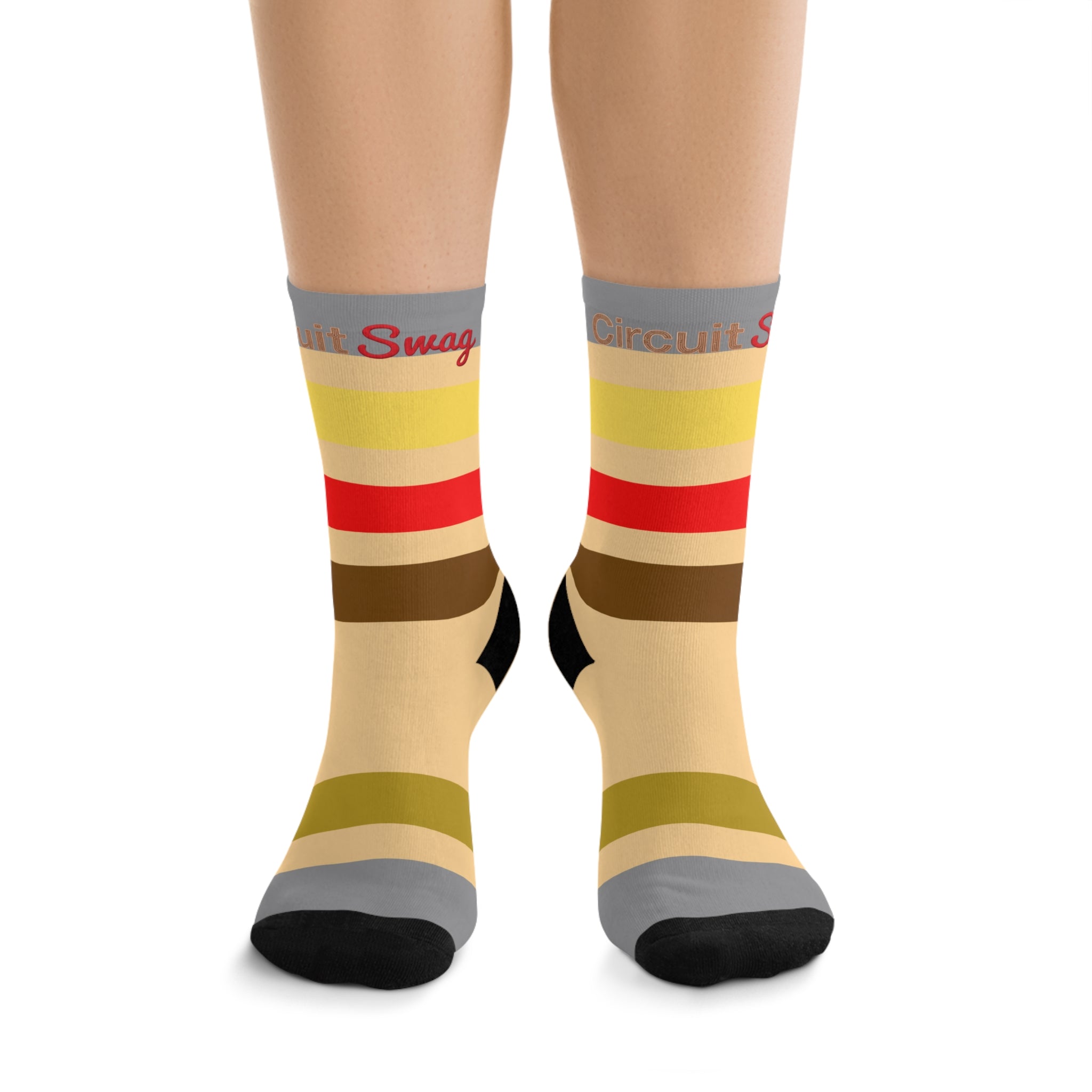 420Ω Resistor Socks — Electronics Humor Novelty Socks