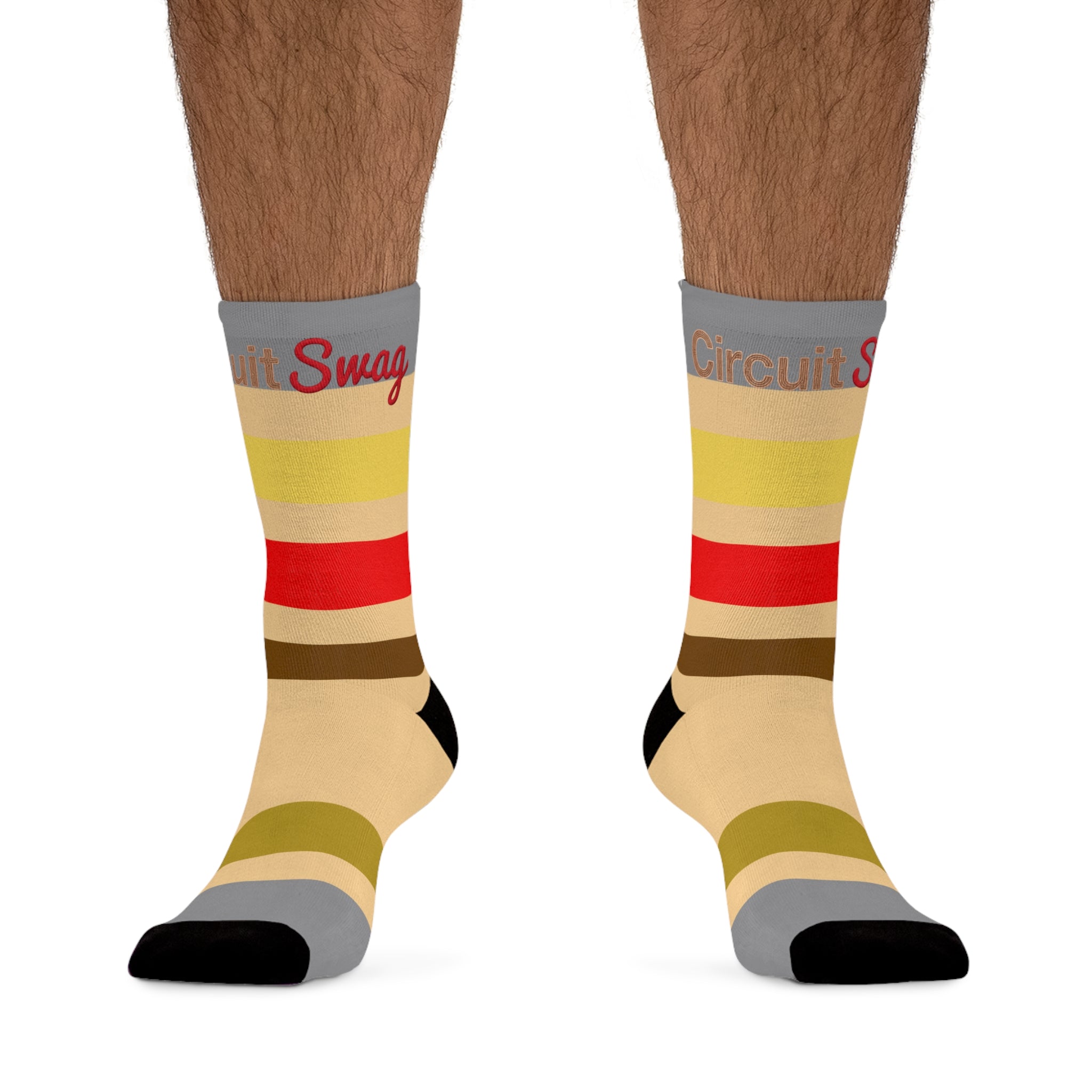 420Ω Resistor Socks — Electronics Humor Novelty Socks