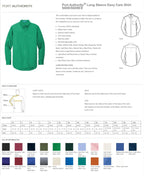 Circuit Swag Embroidered Long Sleeve Shirt — Electrical Engineer / Computer Scientist