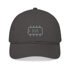 Circuit Swag Hats One size / Charcoal 555 Timer IC Outline Cap  Embroidered Electronics Hat