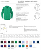 Circuit Swag Long-sleeve Electronics Ground Symbol Embroidery Long Sleeve Shirt | Electrical Engineering Tee