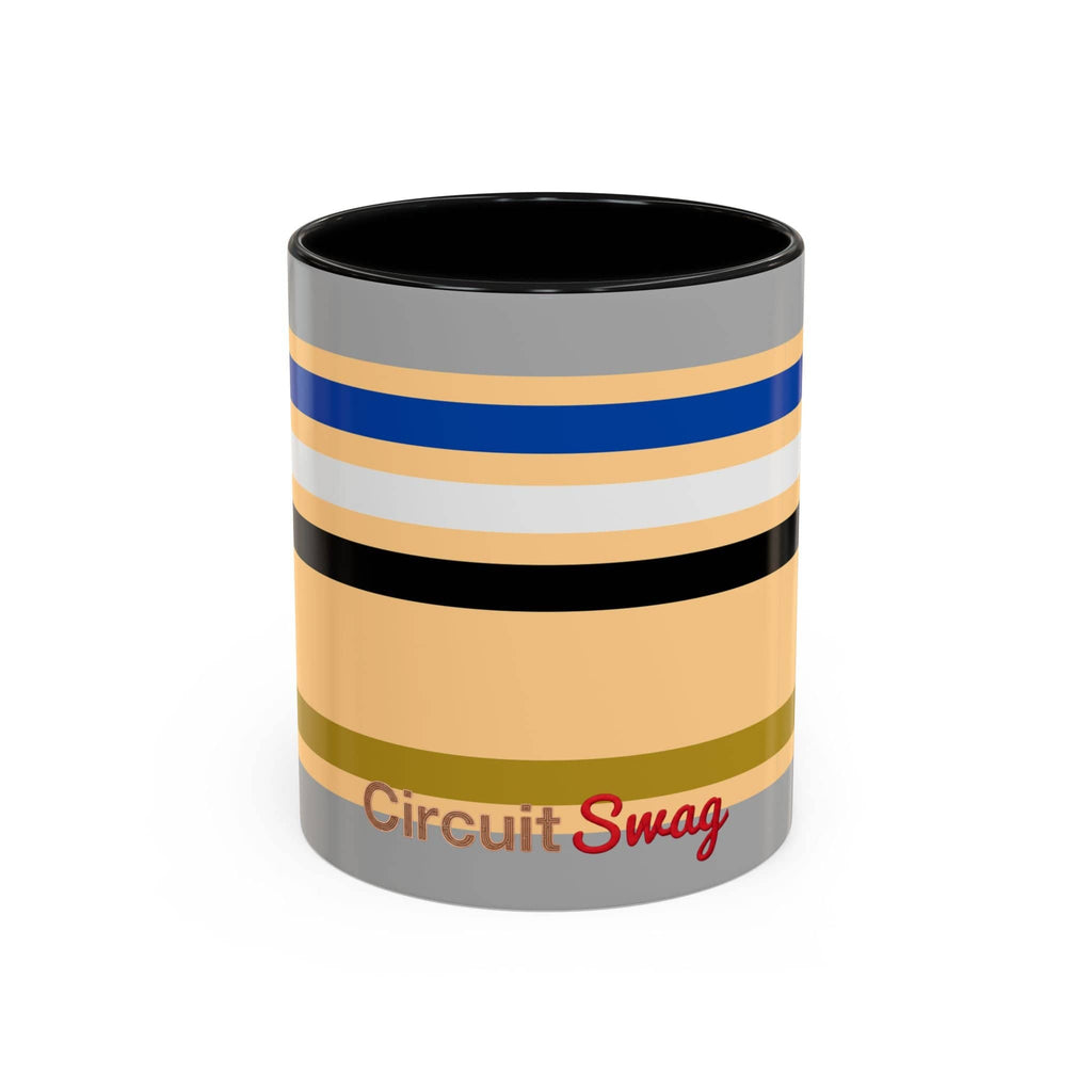 Circuit Swag Mug 11oz / Black 69 ohm Resistor schematic mug | Ceramic Coffee Mug 11oz or 15oz