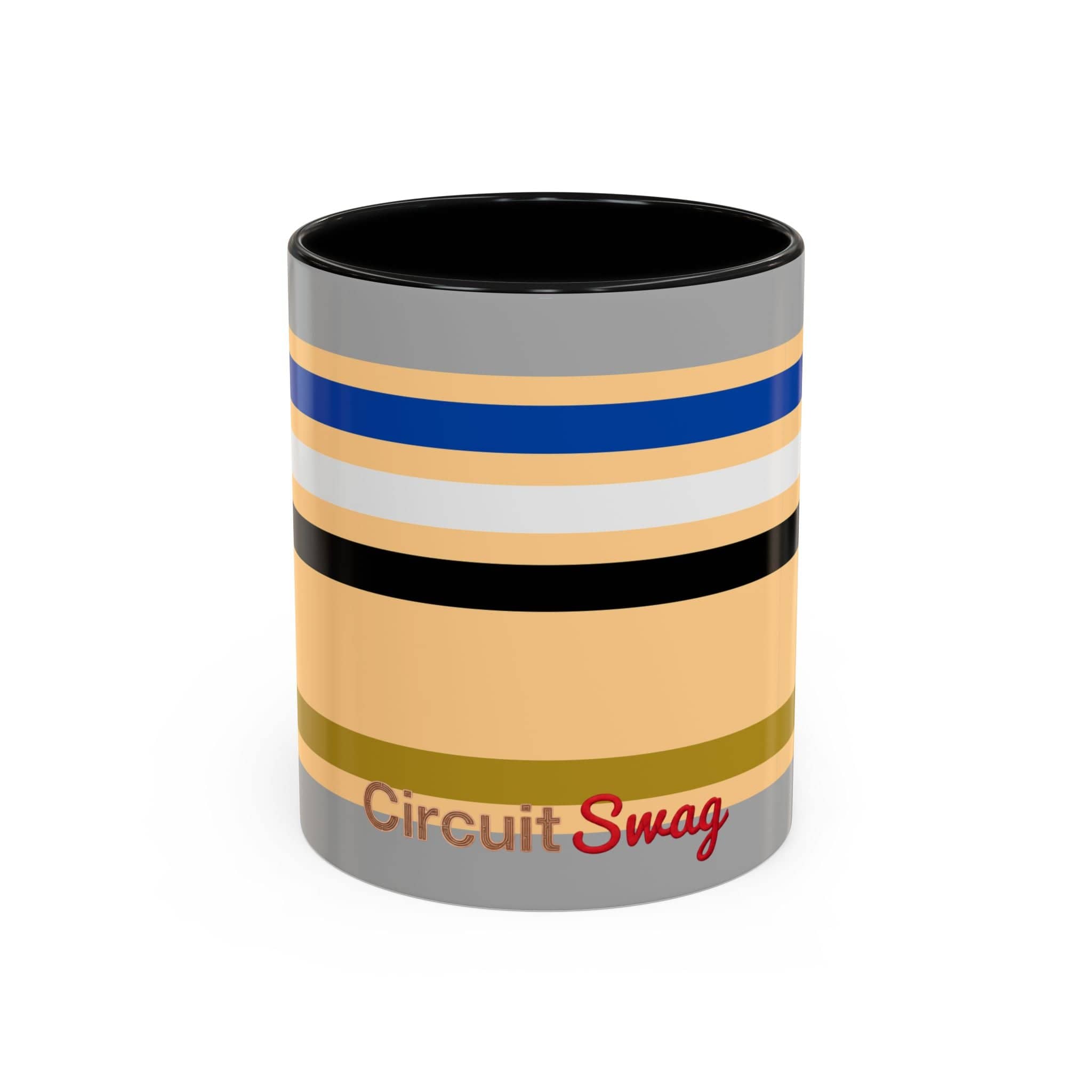 Circuit Swag Mug 11oz / Black 69 ohm Resistor schematic mug | Ceramic Coffee Mug 11oz or 15oz