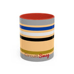 Circuit Swag Mug 11oz / Red 69 ohm Resistor schematic mug | Ceramic Coffee Mug 11oz or 15oz