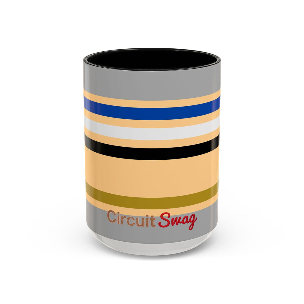 Circuit Swag Mug 15oz / Black 69 ohm Resistor schematic mug | Ceramic Coffee Mug 11oz or 15oz