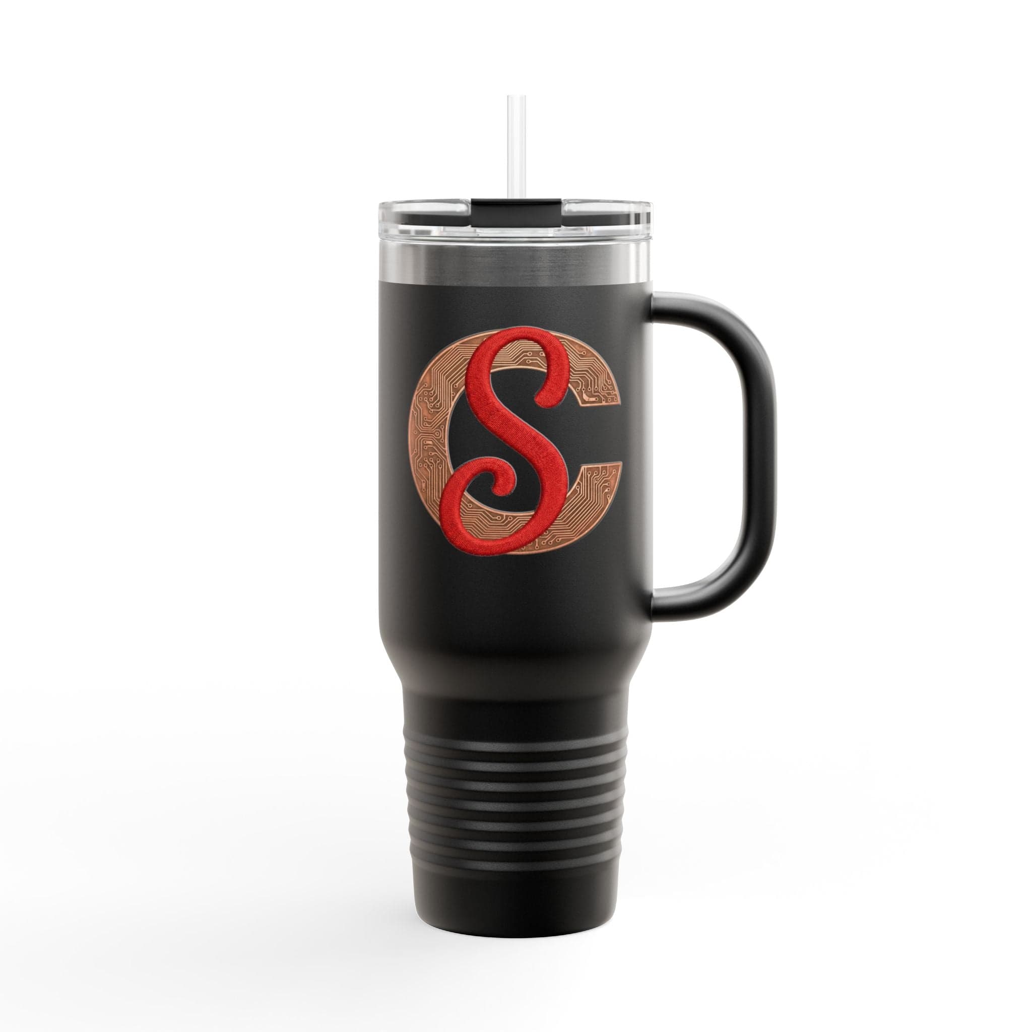 Circuit Swag Mug 40oz / Black Circuit Swag 40oz Insulated Travel Mug — Bench-Ready, Long-Hours Hydration