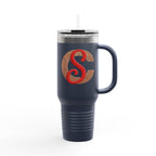 Circuit Swag Mug 40oz / Navy Blue Circuit Swag 40oz Insulated Travel Mug — Bench-Ready, Long-Hours Hydration
