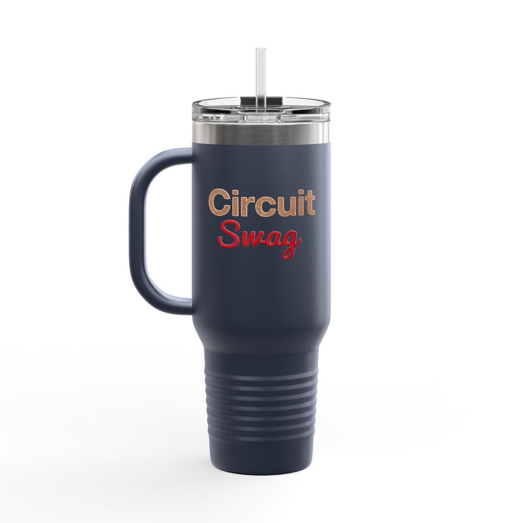 Circuit Swag Mug Circuit Swag 40oz Insulated Travel Mug — Bench-Ready, Long-Hours Hydration