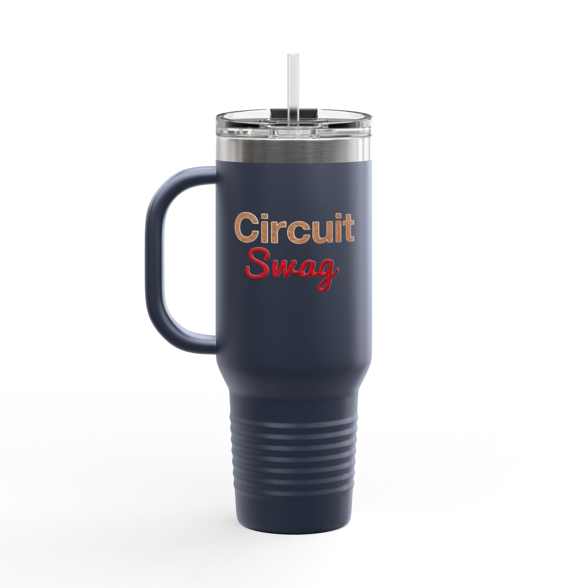 Circuit Swag Mug Circuit Swag 40oz Insulated Travel Mug — Bench-Ready, Long-Hours Hydration