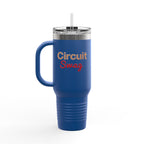 Circuit Swag Mug Circuit Swag 40oz Insulated Travel Mug — Bench-Ready, Long-Hours Hydration