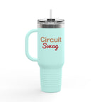 Circuit Swag Mug Circuit Swag 40oz Insulated Travel Mug — Bench-Ready, Long-Hours Hydration
