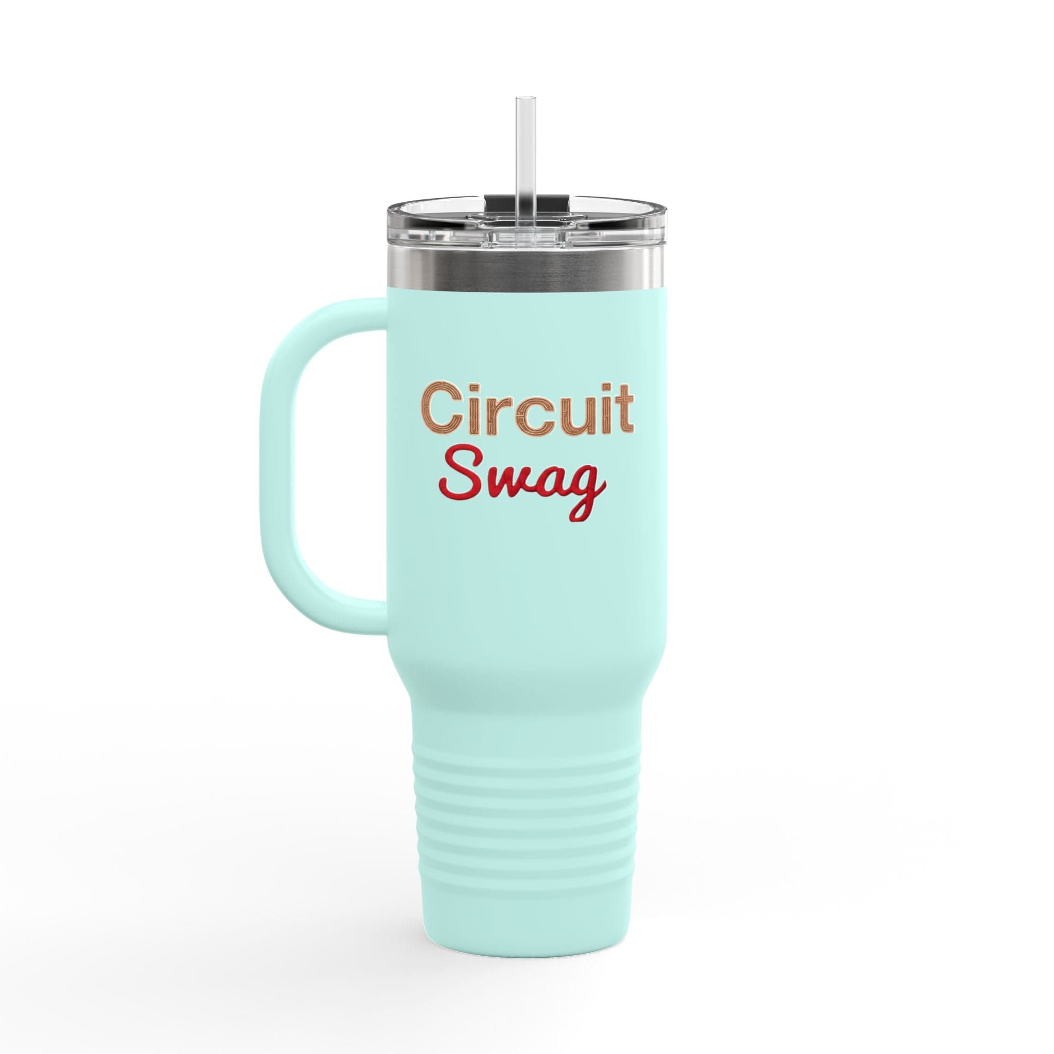 Circuit Swag Mug Circuit Swag 40oz Insulated Travel Mug — Bench-Ready, Long-Hours Hydration
