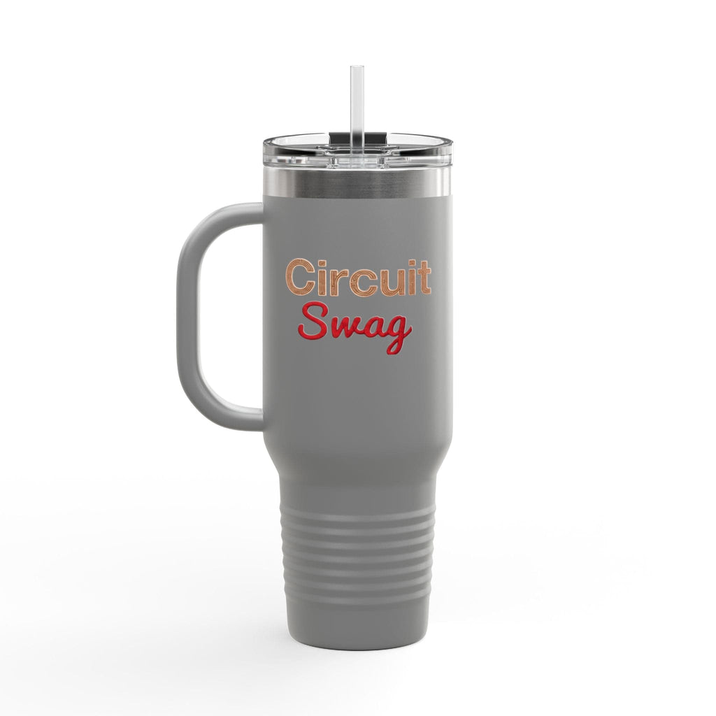 Circuit Swag Mug Circuit Swag 40oz Insulated Travel Mug — Bench-Ready, Long-Hours Hydration