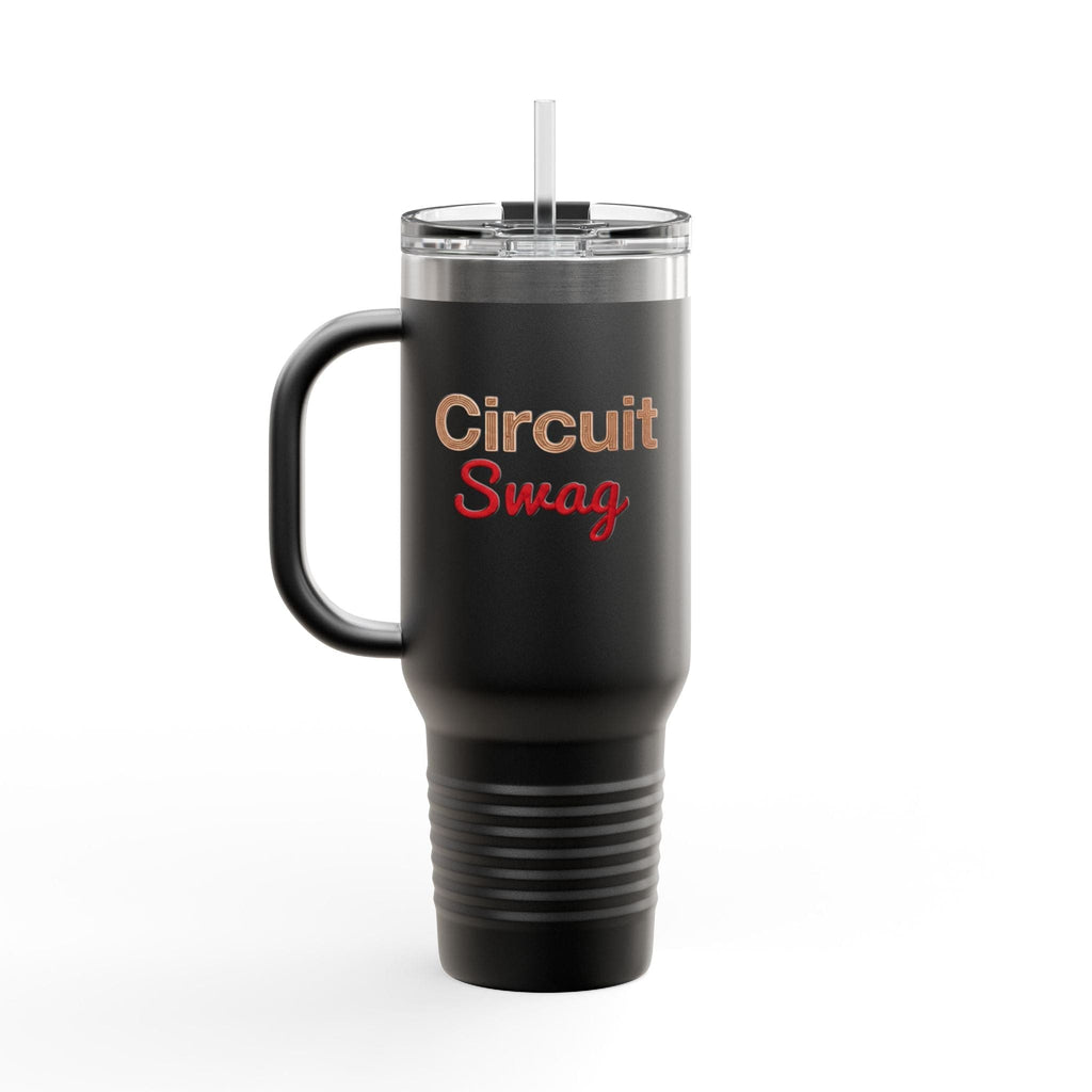 Circuit Swag Mug Circuit Swag 40oz Insulated Travel Mug — Bench-Ready, Long-Hours Hydration