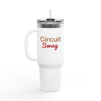 Circuit Swag Mug Circuit Swag 40oz Insulated Travel Mug — Bench-Ready, Long-Hours Hydration