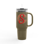 Circuit Swag Mug Circuit Swag 40oz Insulated Travel Mug — Bench-Ready, Long-Hours Hydration