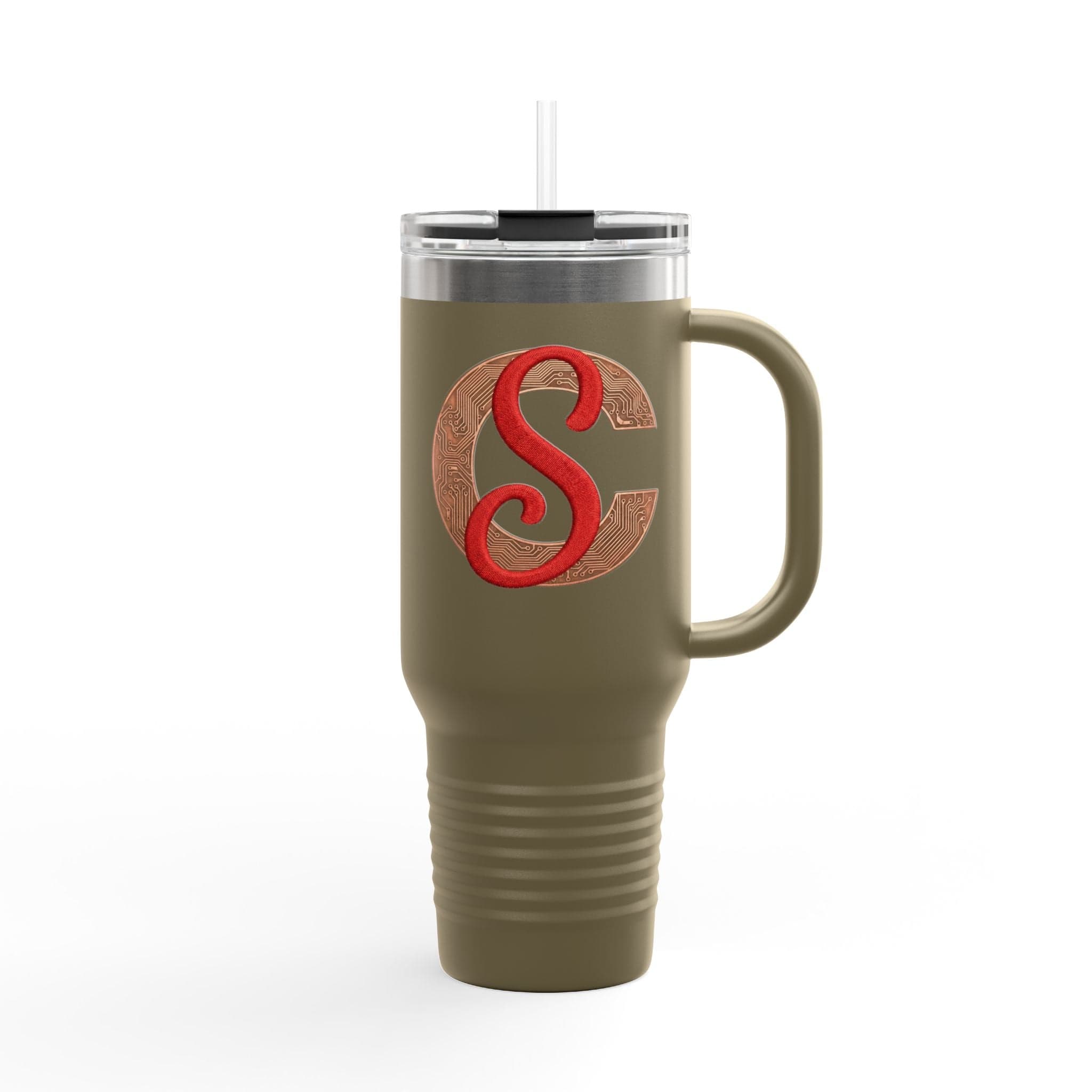 Circuit Swag Mug Circuit Swag 40oz Insulated Travel Mug — Bench-Ready, Long-Hours Hydration