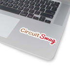 Circuit Swag Paper products 4" × 4" / White Circuit Swag Kiss-Cut Sticker
