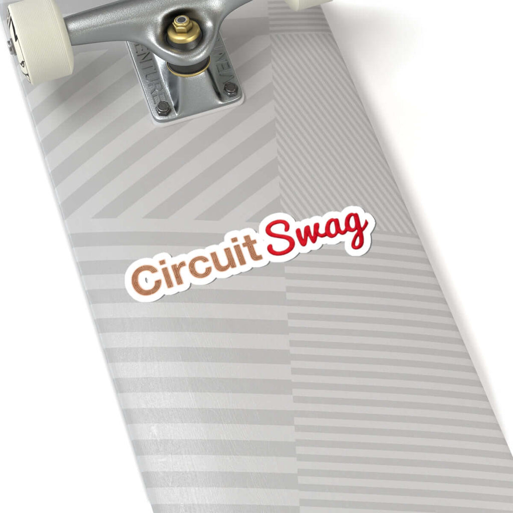 Circuit Swag Paper products 6" × 6" / White Circuit Swag Kiss-Cut Sticker