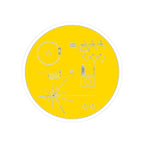 Circuit Swag Paper products NASA Golden Record Kiss-Cut Sticker