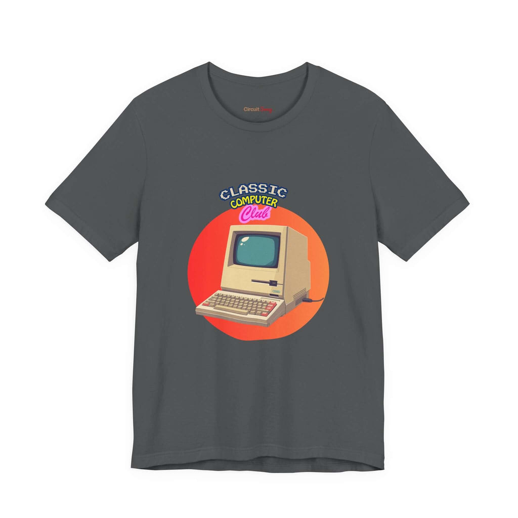 Circuit Swag T-Shirt Asphalt / XS Retro Computer Club Graphic Tee | Vintage PC Computer Shirt