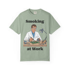 Circuit Swag T-Shirt Bay / M Smoking at Work T-Shirt — Funny Electronic Repair Tech Tee