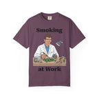 Circuit Swag T-Shirt Berry / M Smoking at Work T-Shirt — Funny Electronic Repair Tech Tee