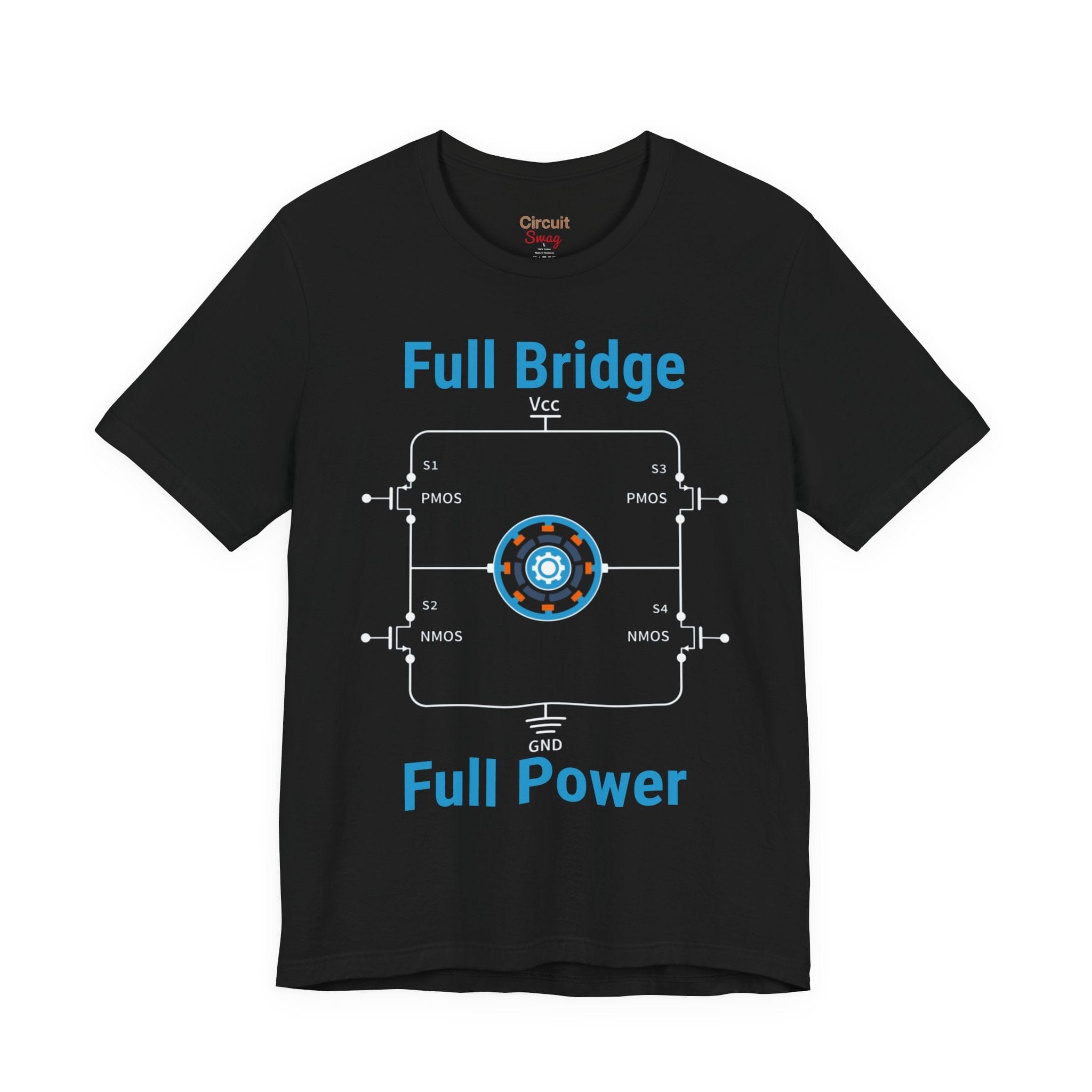 H‑Bridge Motor Control Tee — "Full Bridge. Full Power" Secondary image