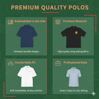 Circuit Swag T-Shirt Circuit Tree Embroidered Polo — Tech Engineer Polo Shirt