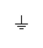 Circuit Swag T-Shirt Earth Ground Symbol Embroidered Polo Shirt