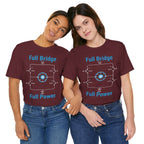Circuit Swag T-Shirt H‑Bridge Motor Control Tee — "Full Bridge. Full Power"
