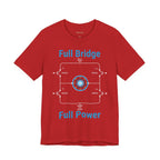 Circuit Swag T-Shirt H‑Bridge Motor Control Tee — "Full Bridge. Full Power"
