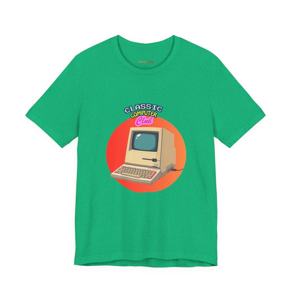 Circuit Swag T-Shirt Heather Kelly / XS Retro Computer Club Graphic Tee | Vintage PC Computer Shirt