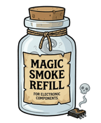 Circuit Swag T-Shirt Magic Smoke Tee | Engineer Tech Joke T-Shirt