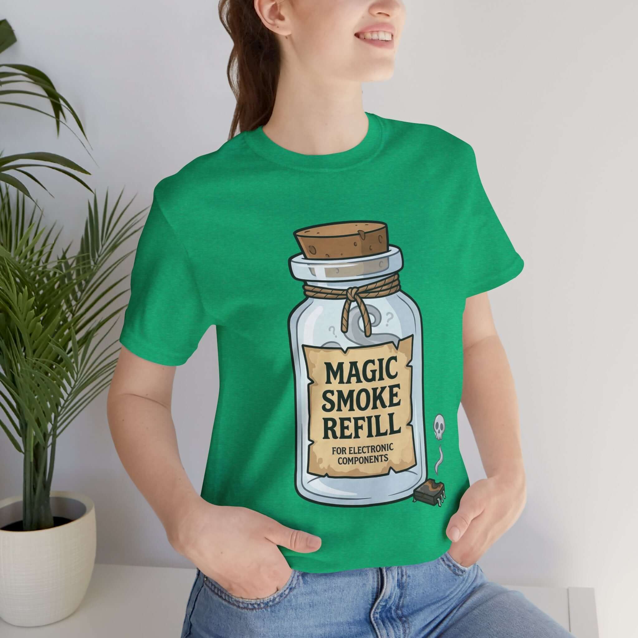 Circuit Swag T-Shirt Magic Smoke Tee | Engineer Tech Joke T-Shirt