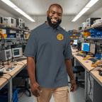 Circuit Swag T-Shirt NASA Voyager Golden Record Polo Shirt