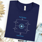 Circuit Swag T-Shirt S / Navy Full Bridge Full Power Circuit T-Shirt — Electronics Graphic Tee