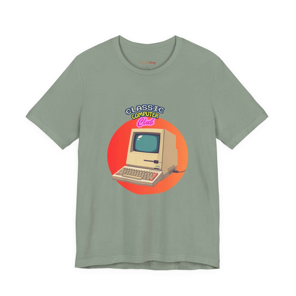 Circuit Swag T-Shirt Sage / XS Retro Computer Club Graphic Tee | Vintage PC Computer Shirt