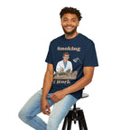 Circuit Swag T-Shirt True Navy / S Smoking at Work T-Shirt — Funny Electronic Repair Tech Tee