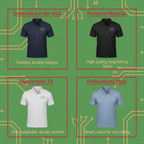 Printify Long-sleeve 555 Timer IC Outline Embroidered Long Sleeve Shirt