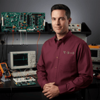 Printify Long-sleeve Burgundy/Light Stone / XS Maxwells Golden Rule Gausss Law for Magnetism Long Sleeve Shirt: Scientific Crest