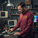 Printify Long-sleeve Burgundy/Light Stone / XS NASA Golden Record Tribute Voyager shirt