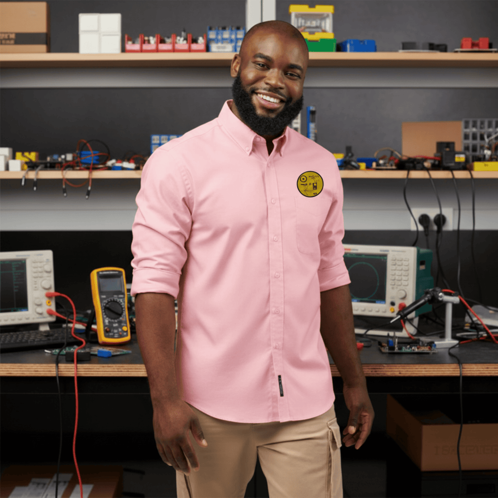 Printify Long-sleeve Light Pink / XS NASA Golden Record Tribute Voyager shirt