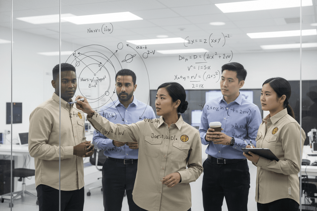 Printify Long-sleeve NASA Golden Record Tribute Voyager shirt