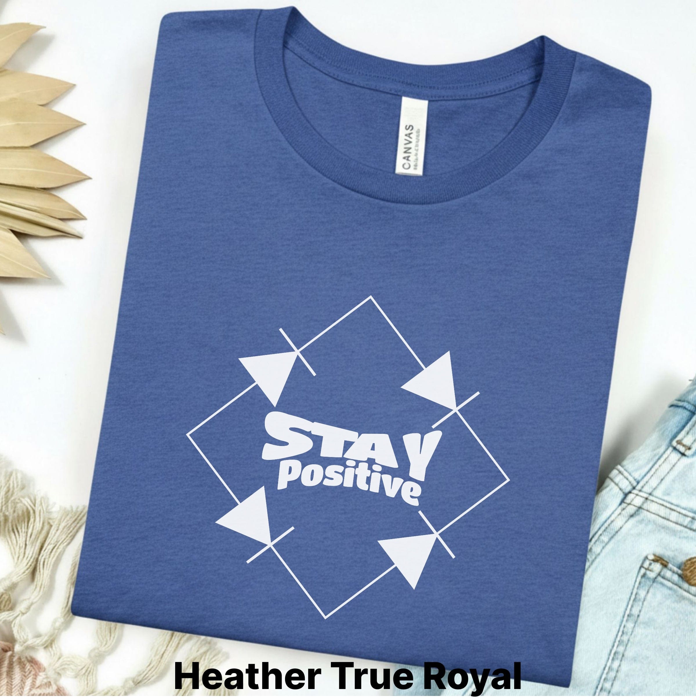 Printify T-Shirt M / Heather True Royal Stay Positive Electronics T‑Shirt — Full Bridge Circuit Graphic Tee