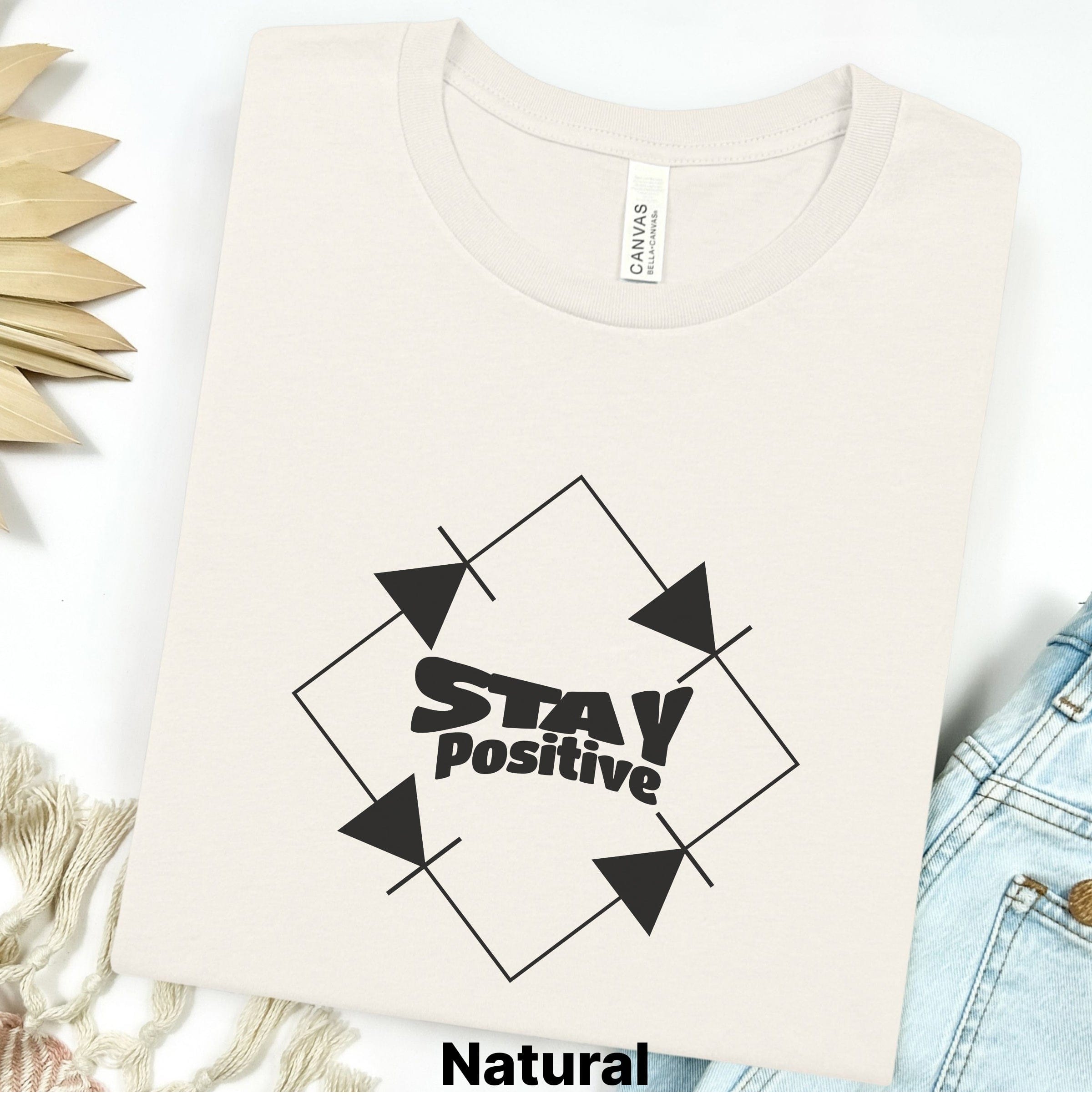 Printify T-Shirt S / Natural Stay Positive Electronics T‑Shirt — Full Bridge Circuit Graphic Tee